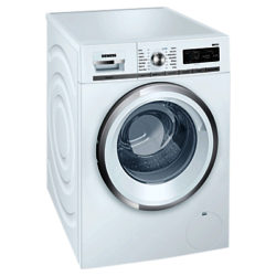 Siemens WM14W590GB Freestanding Washing Machine, 8kg Load, A+++ Energy Rating, 1400rpm Spin, White